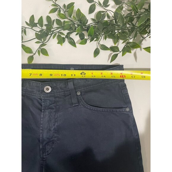 Adriano Goldschmied Pants Men 31x32 Black Chino The Everett Slim Straight Pocket - Picture 12 of 14